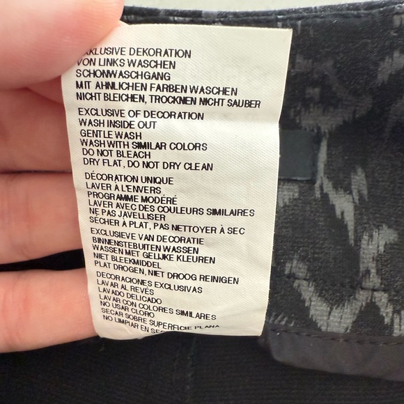 LISETTE-L Montreal Black Gray Metallic Slimming Shapewear Pants- Size 6‎ - Picture 8 of 11